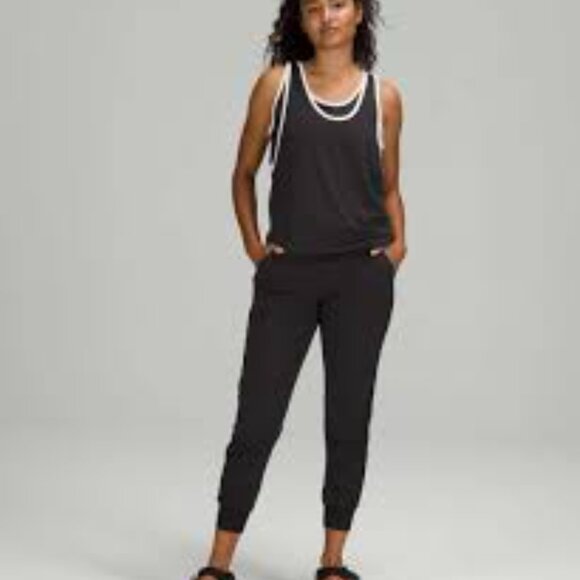 Lululemon LA Double Layer Pima Cotton Tank, Black, Size 8 - Picture 6 of 11